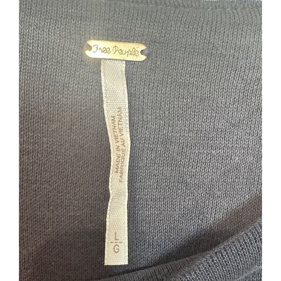 Free People Stepping Out Striped Floral Shirt Dress Large - Picture 8 of 10